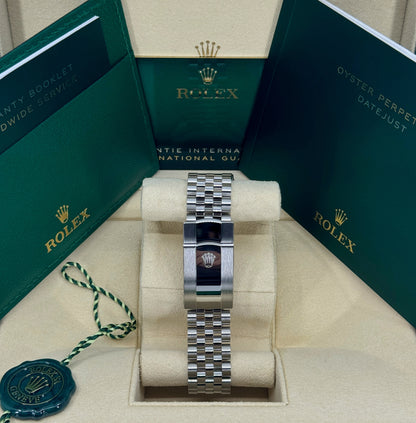 Rolex Datejust 41mm, Stainless Steel, Rhodium Diamond, Jubilee, Ref# 126334-0006, dated 2025