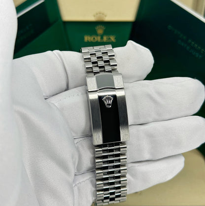 Rolex Datejust 41mm, Stainless Steel, Rhodium Diamond, Jubilee, Ref# 126334-0006, dated 2026
