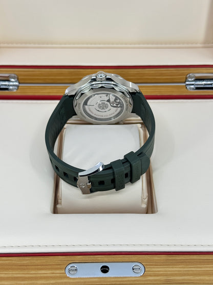Omega Seamaster Professional Diver 300M, 42mm, Stainless Steel, Green, Ref# 210.32.42.20.10.001, dated 2026