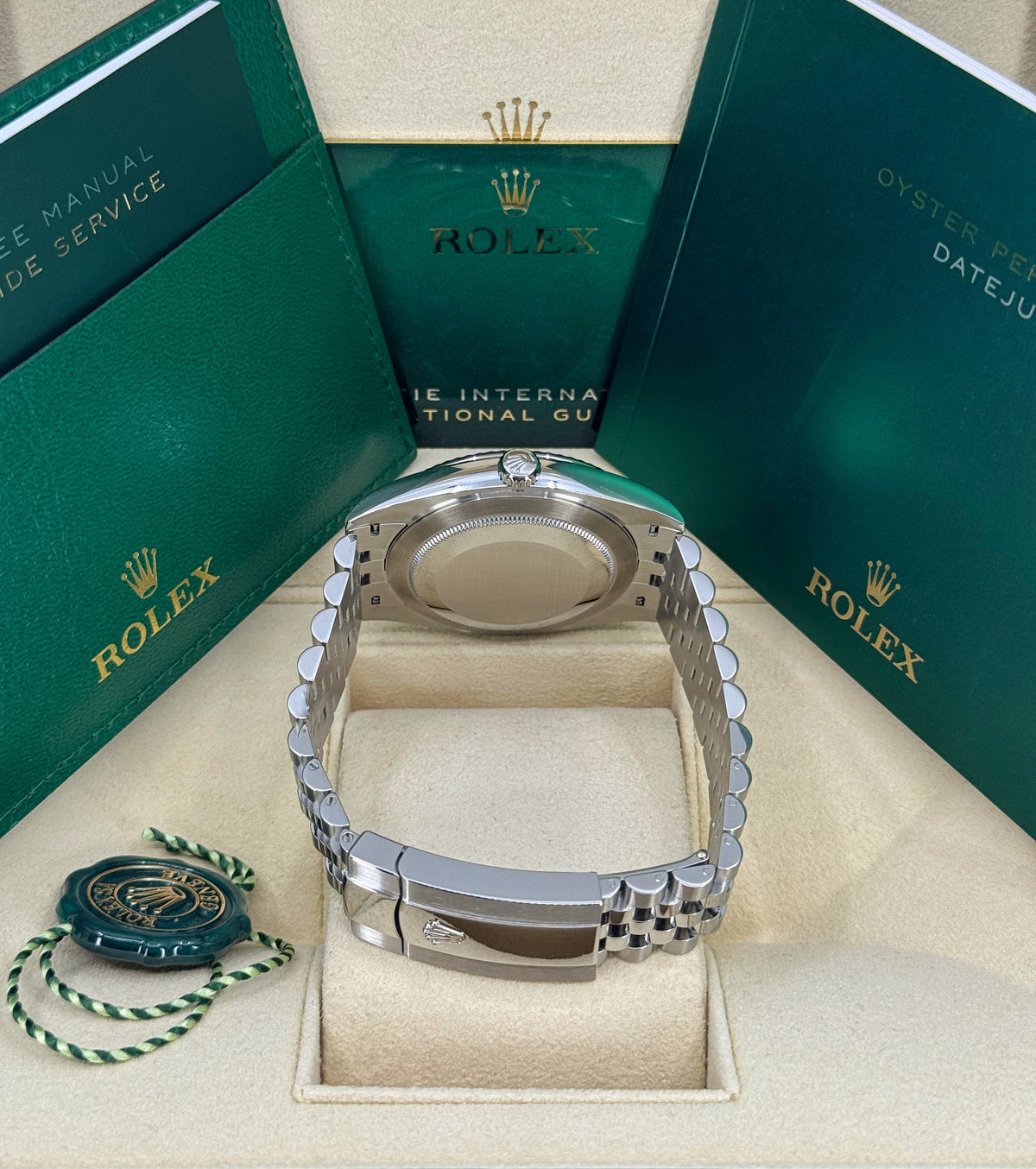 Rolex Datejust 41mm, Stainless Steel, Blue, Jubilee, Ref# 126334-0002, dated 2026