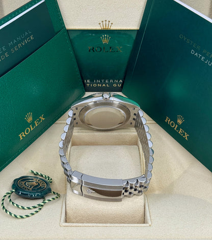 Rolex Datejust 41mm, Stainless Steel, Blue, Jubilee, Ref# 126334-0002, dated 2026