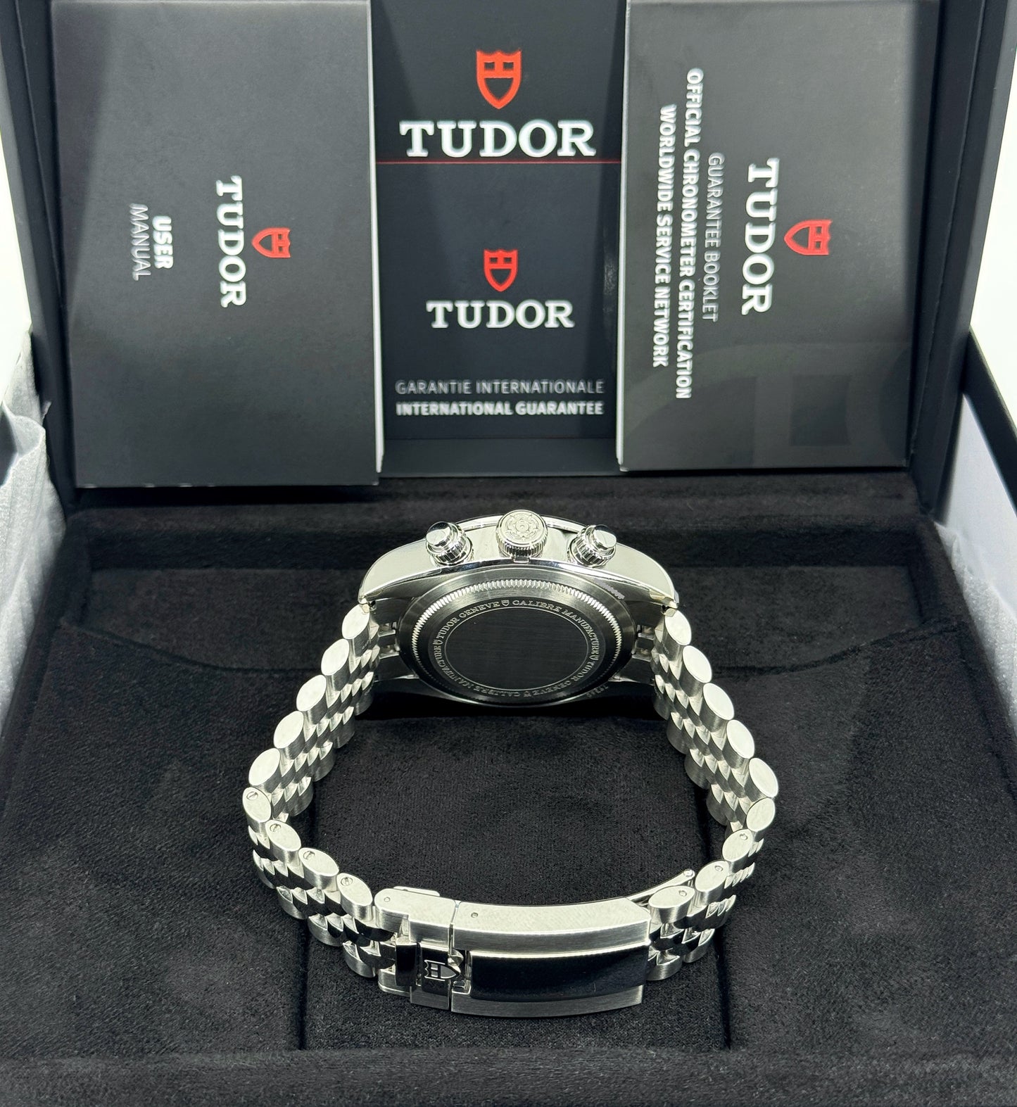 Tudor Black Bay Chrono 41mm, Special Edition, Flamingo Blue, Turquoise, Ref# 79360N-0024, dated 2026