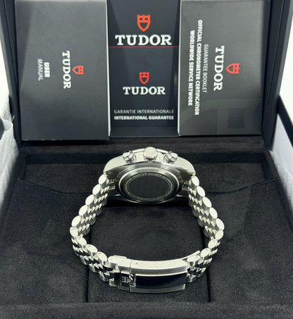 Tudor Black Bay Chrono 41mm, Special Edition, Flamingo Blue, Turquoise, Ref# 79360N-0024, dated 2026