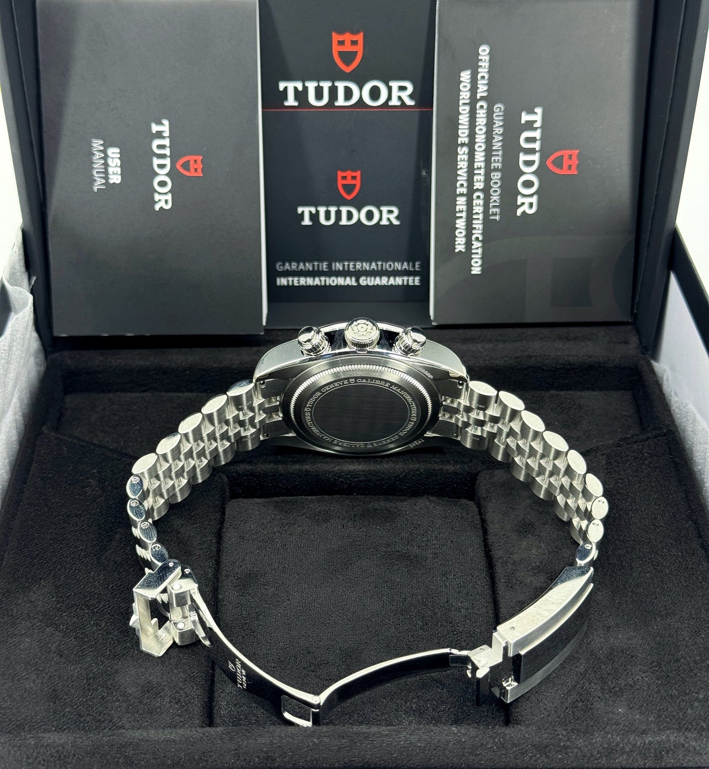 Tudor Black Bay Chrono 41mm, Special Edition, Flamingo Blue, Turquoise, Ref# 79360N-0024, dated 2026