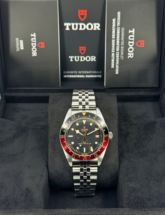 Tudor Black Bay 58 GMT 39mm, Black, Ref# 7939G1A0NRU-0003, dated 2026