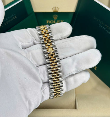 Rolex Datejust 31mm, 18k YG & Stainless Steel, Champagne Diamond, Jubilee, Ref# 278273-0026, dated 2026