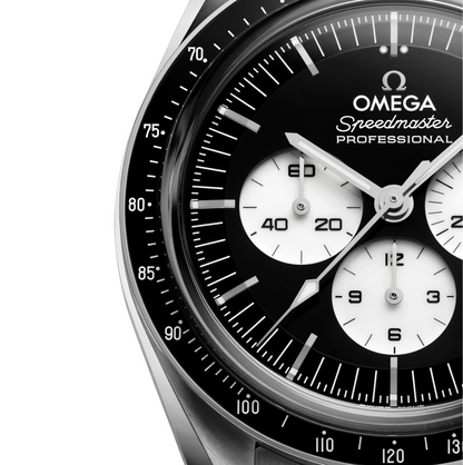 Omega Speedmaster Professional Moonwatch 42mm, Stainless Steel, Reverse Panda, Black, Ref# 310.30.42.50.01.004, dated 2026