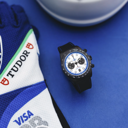 Tudor Black Bay Chrono 42mm, Limited Edition, "Carbon 25", White, Ref# 79377KN-0001, dated 2025