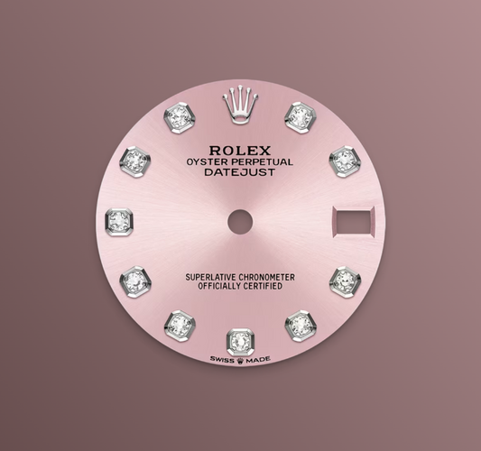 Rolex Datejust 31mm, Stainless Steel, Pink Diamond, Oyster, Ref# 278274-0031, dated 2025