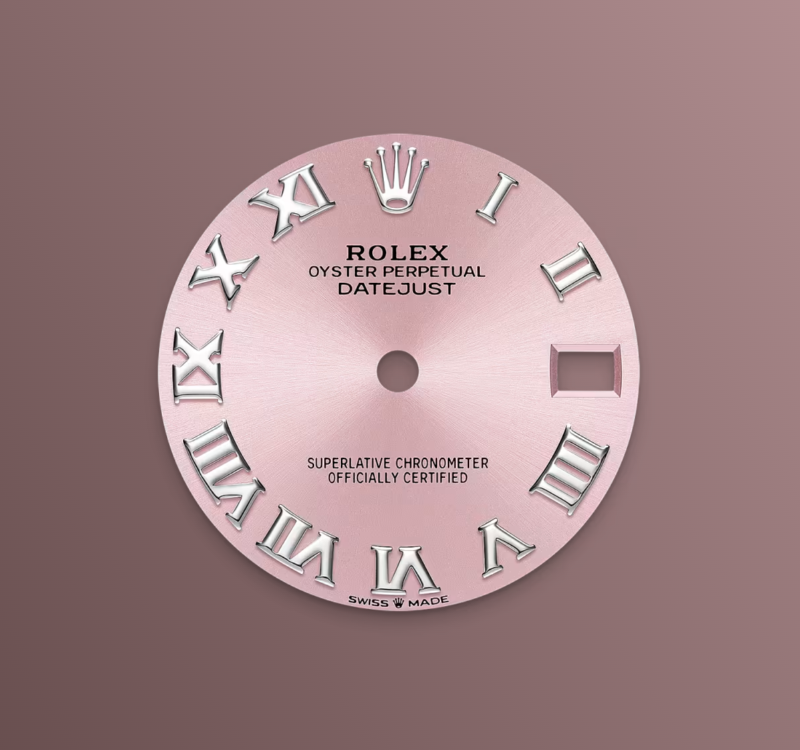 Rolex Datejust 31mm, Stainless Steel, Pink Roman, Oyster, Ref# 278240-0013, dated 2025