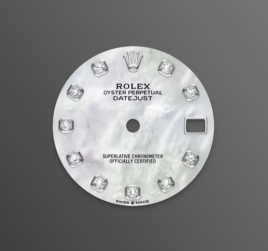 Rolex Datejust 31mm, Stainless Steel, Mother of Pearl Diamond, Jubilee, Ref# 278274-0006, dated 2025