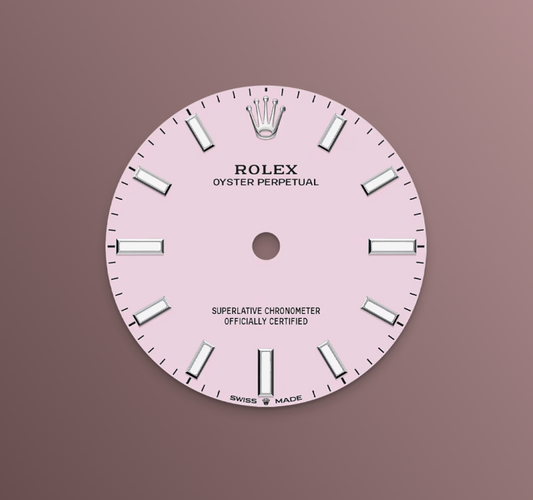Rolex Oyster Perpetual 31mm, Stainless Steel, Candy Pink, Ref# 277200-0009, dated 2025