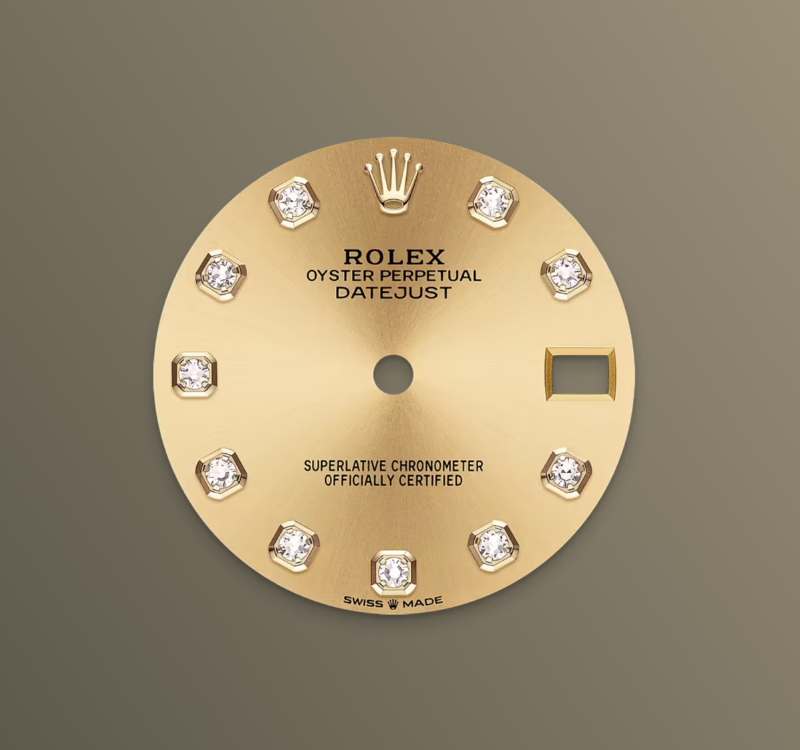 Rolex Datejust 31mm, 18k YG & Stainless Steel, Champagne-colour Diamond, Oyster, Ref# 278273-0025, dated 2026