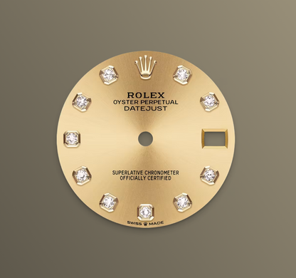 Rolex Datejust 31mm, 18k YG & Stainless Steel, Champagne-colour Diamond, Oyster, Ref# 278273-0025, dated 2026