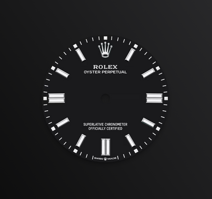 Rolex Oyster Perpetual 36mm, Stainless Steel, Black, Ref# 126000-0014, dated 2025