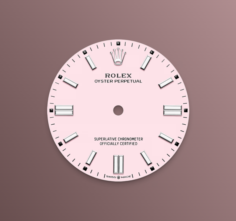 Rolex Oyster Perpetual 36mm, Stainless Steel, Pink, Ref# 126000-0008, dated 2025