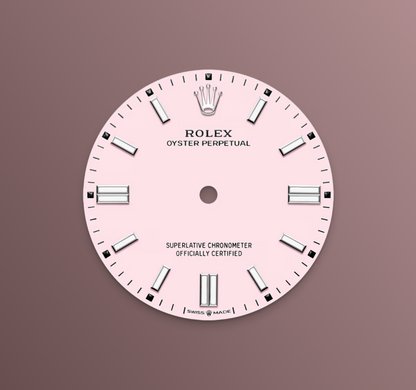 Rolex Oyster Perpetual 36mm, Stainless Steel, Pink, Ref# 126000-0008, dated 2025