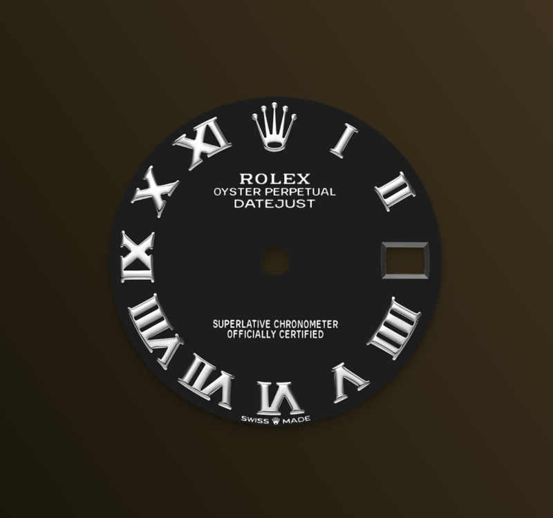 Rolex Datejust 31mm, Stainless Steel, Black Roman, Jubilee, Ref# 278274-0002, dated 2025