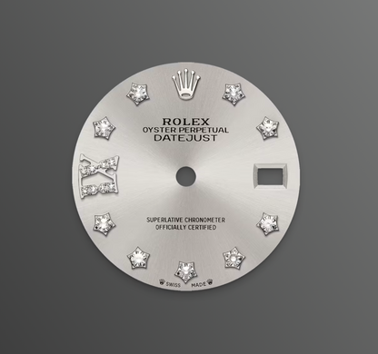 Rolex Lady-Datejust 28mm, 18k WG & Stainless Steel, Silver Star Diamond, Jubilee, Ref# 279174-0021, dated 2026