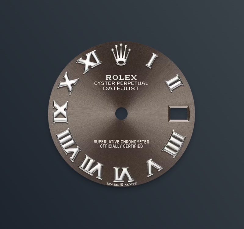 Rolex Datejust 31mm, Stainless Steel, Dark Grey Roman, Jubilee, Ref# 278240-0016, dated 2025