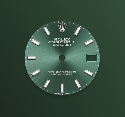 Rolex Datejust 31mm, Stainless Steel, Green, Oyster, Ref# 278240-0011, dated 2025