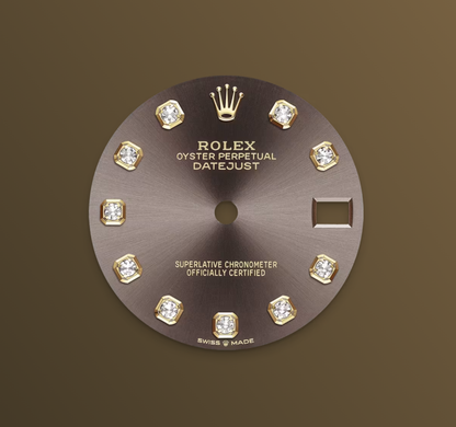 Rolex Datejust 31mm, 18k YG & Stainless Steel, Grey Diamond, Jubilee, Ref# 278273-0022, dated 2026