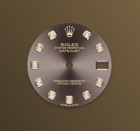 Rolex Datejust 31mm, 18k YG & Stainless Steel, Grey Diamond, Jubilee, Ref# 278273-0022, dated 2026