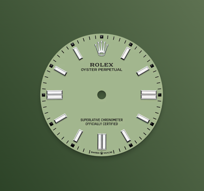Rolex Oyster Perpetual 36mm, Stainless Steel, Pistachio, Ref# 126000-0011, dated 2025