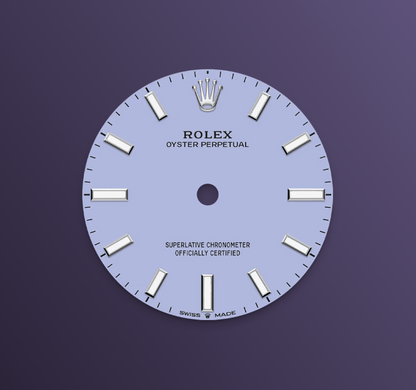 Rolex Oyster Perpetual 31mm, Stainless Steel, Lavender, Ref# 277200-0014, dated 2025
