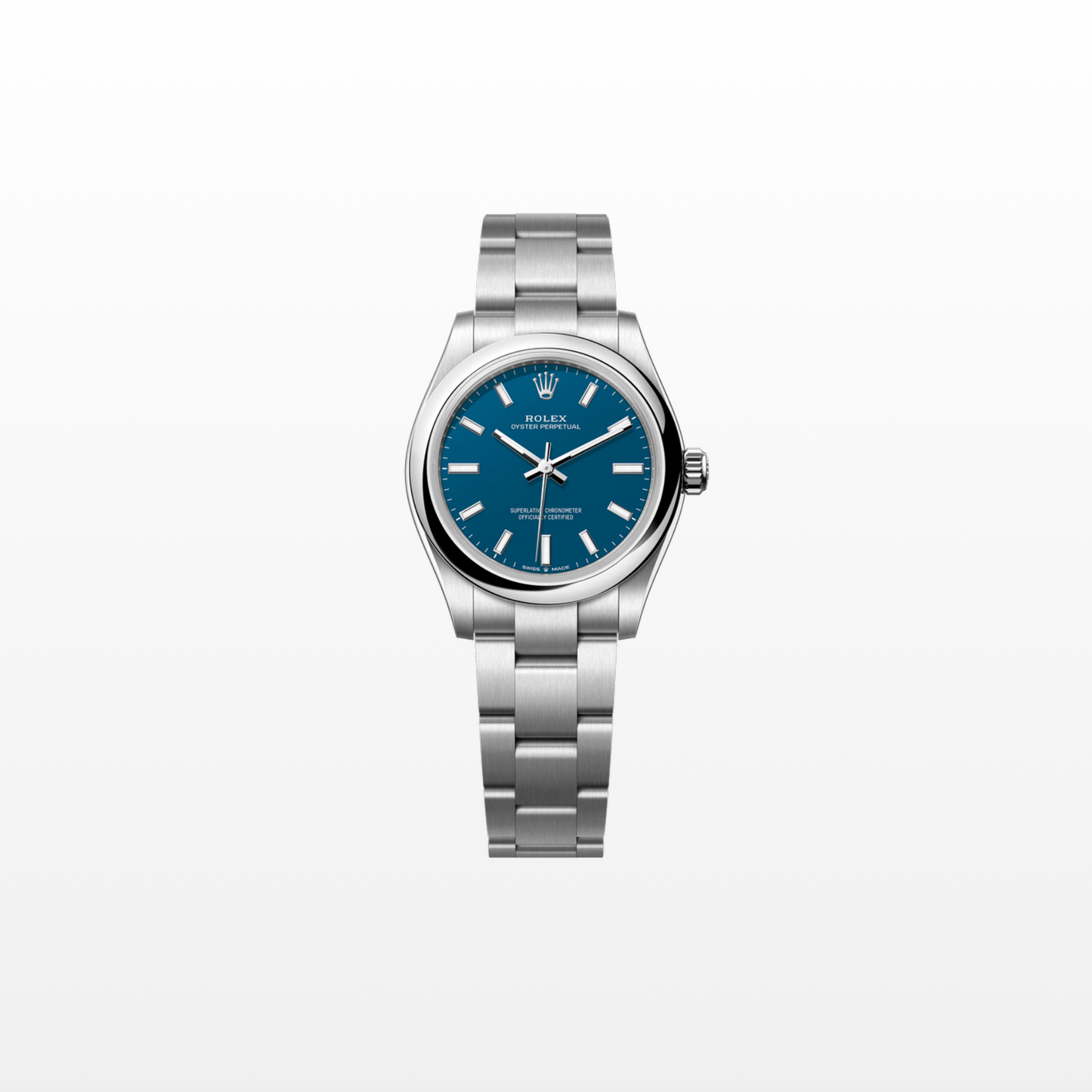 Rolex Oyster Perpetual 31mm, Stainless Steel, Blue, Ref# 277200-0017, dated 2026