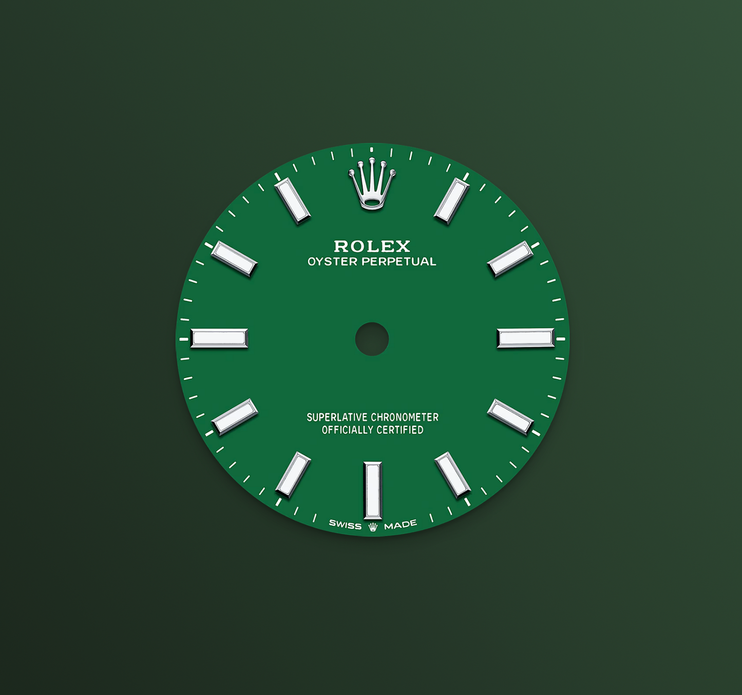 Rolex Oyster Perpetual 31mm, Stainless Steel, Green, Ref# 277200-0006, dated 2025