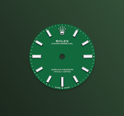 Rolex Oyster Perpetual 31mm, Stainless Steel, Green, Ref# 277200-0006, dated 2025