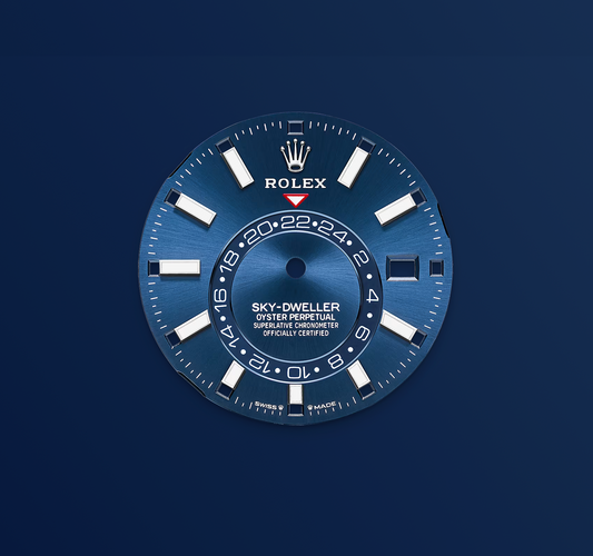 Rolex Sky-Dweller 42mm, 18k WG & Stainless Steel, Blue, Jubilee, Ref# 336934-0006, dated 2025