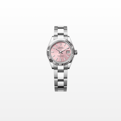 Rolex Lady-Datejust 28mm, 18k WG & Stainless Steel, Pink, Oyster, Ref# 279174-0002, dated 2026