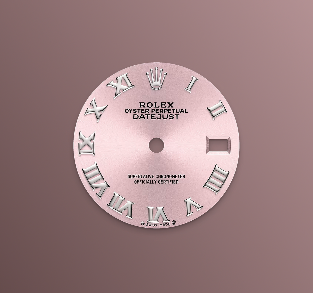 Rolex Lady-Datejust 28mm, 18k WG & Stainless Steel, Pink Roman, Jubilee, Ref# 279174-0017, dated 2026
