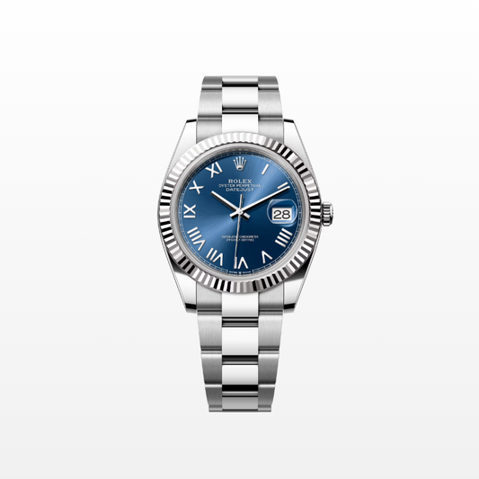 Rolex Datejust 41mm, Stainless Steel, Blue Roman, Oyster, Ref# 126334-0037, dated 2026