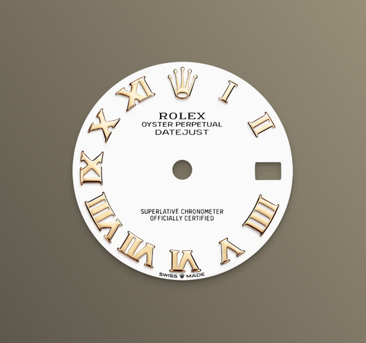 Rolex Datejust 31mm, 18k YG & Stainless Steel, White Roman, Oyster, Ref# 278273-0001, dated 2026