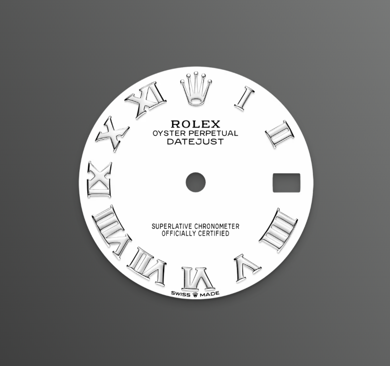 Rolex Datejust 31mm, Stainless Steel, White Roman, Jubilee, Ref# 278274-0010, dated 2025