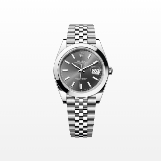 Rolex Datejust 41mm, Stainless Steel, Rhodium, Jubilee, Ref# 126300-0008, dated 2025