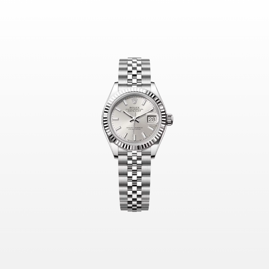 Rolex Lady-Datejust 28mm, 18k WG & Stainless Steel, Silver, Jubilee, Ref# 279174-0005, dated 2026