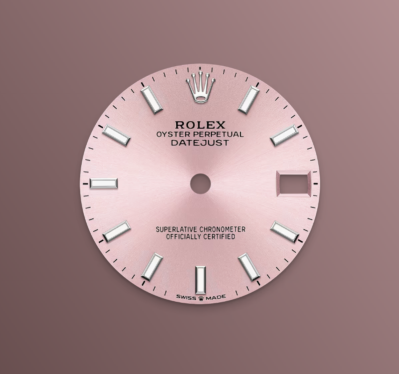 Rolex Datejust 31mm, Stainless Steel, Pink, Oyster, Ref# 278274-0013, dated 2025