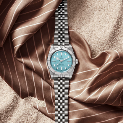 Tudor Black Bay 54 37mm, Special Edition, Lagoon Blue, Ref# M79000-0001, dated 2025