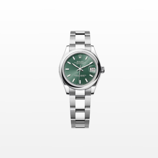 Rolex Datejust 31mm, Stainless Steel, Green, Oyster, Ref# 278240-0011, dated 2025