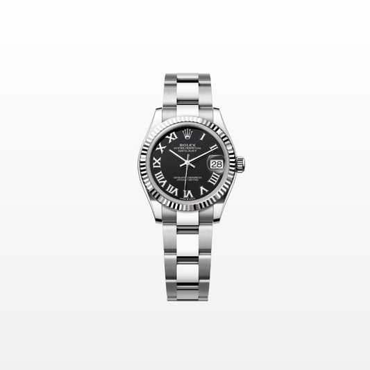 Rolex Datejust 31mm, Stainless Steel, Black Roman, Oyster, Ref# 278274-0001, dated 2025
