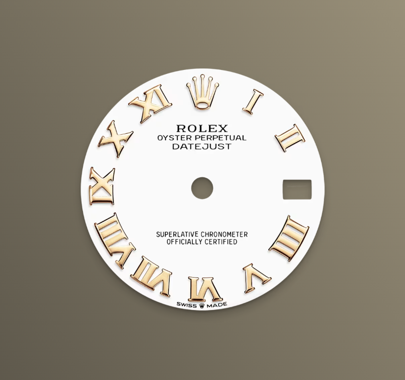 Rolex Datejust 31mm, 18k YG & Stainless Steel, White Roman, Jubilee, Ref# 278273-0002, dated 2026