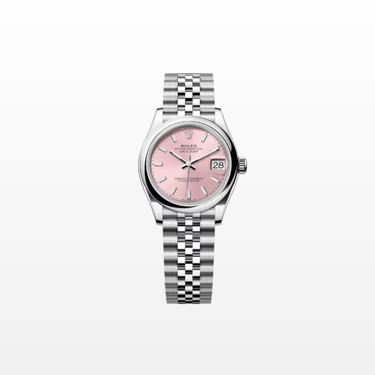 Rolex Datejust 31mm, Stainless Steel, Pink, Jubilee, Ref# 278240-0008, dated 2025