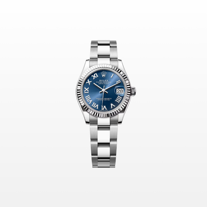 Rolex Datejust 31mm, Stainless Steel, Blue Roman, Oyster, Ref# 278274-0033, dated 2025