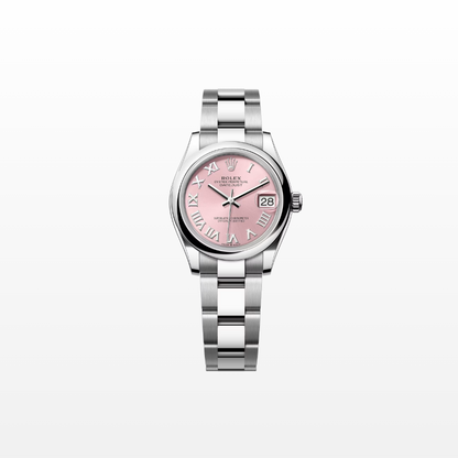 Rolex Datejust 31mm, Stainless Steel, Pink Roman, Oyster, Ref# 278240-0013, dated 2025