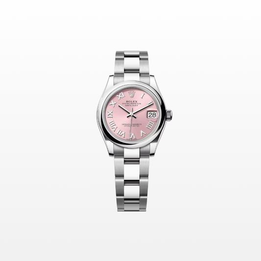 Rolex Datejust 31mm, Stainless Steel, Pink Roman, Oyster, Ref# 278240-0013, dated 2025