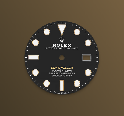 Rolex Sea-Dweller 43mm, 18k YG & Stainless Steel, Black, Ref# 126603-0001, dated 2026